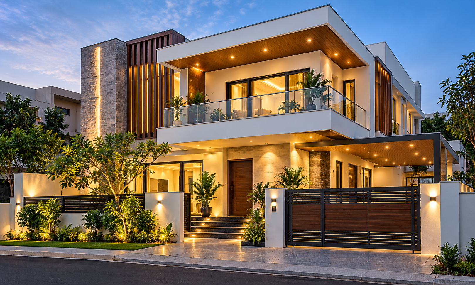 Residential building construction